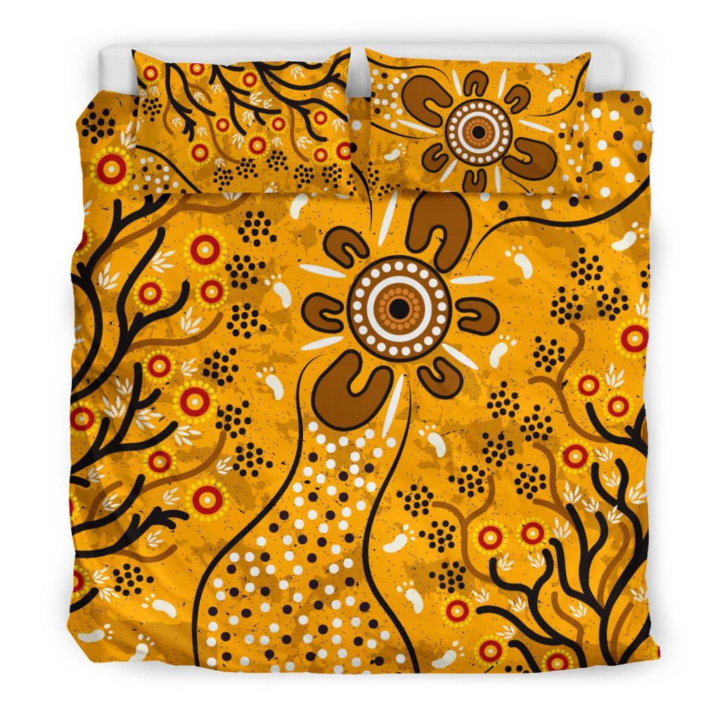 bedding-set-aboriginal-art-in-spring-style