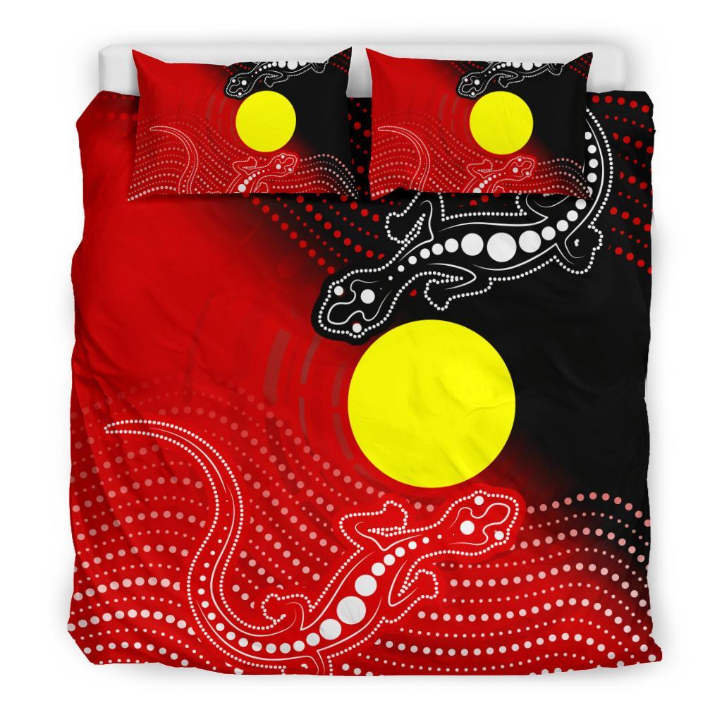 aboriginal-bedding-set-two-indigenous-lizard