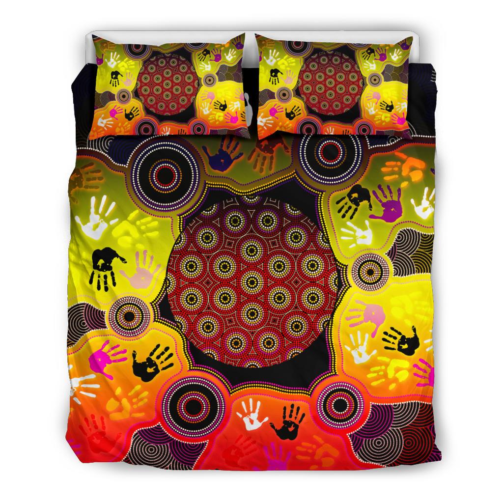 aboriginal-bedding-set-indigenous-circle-dot-painting-hand-art