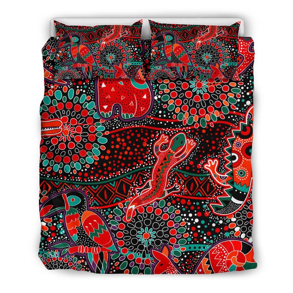 bedding-sets-aboriginal-animal-dot-acrylic-paint