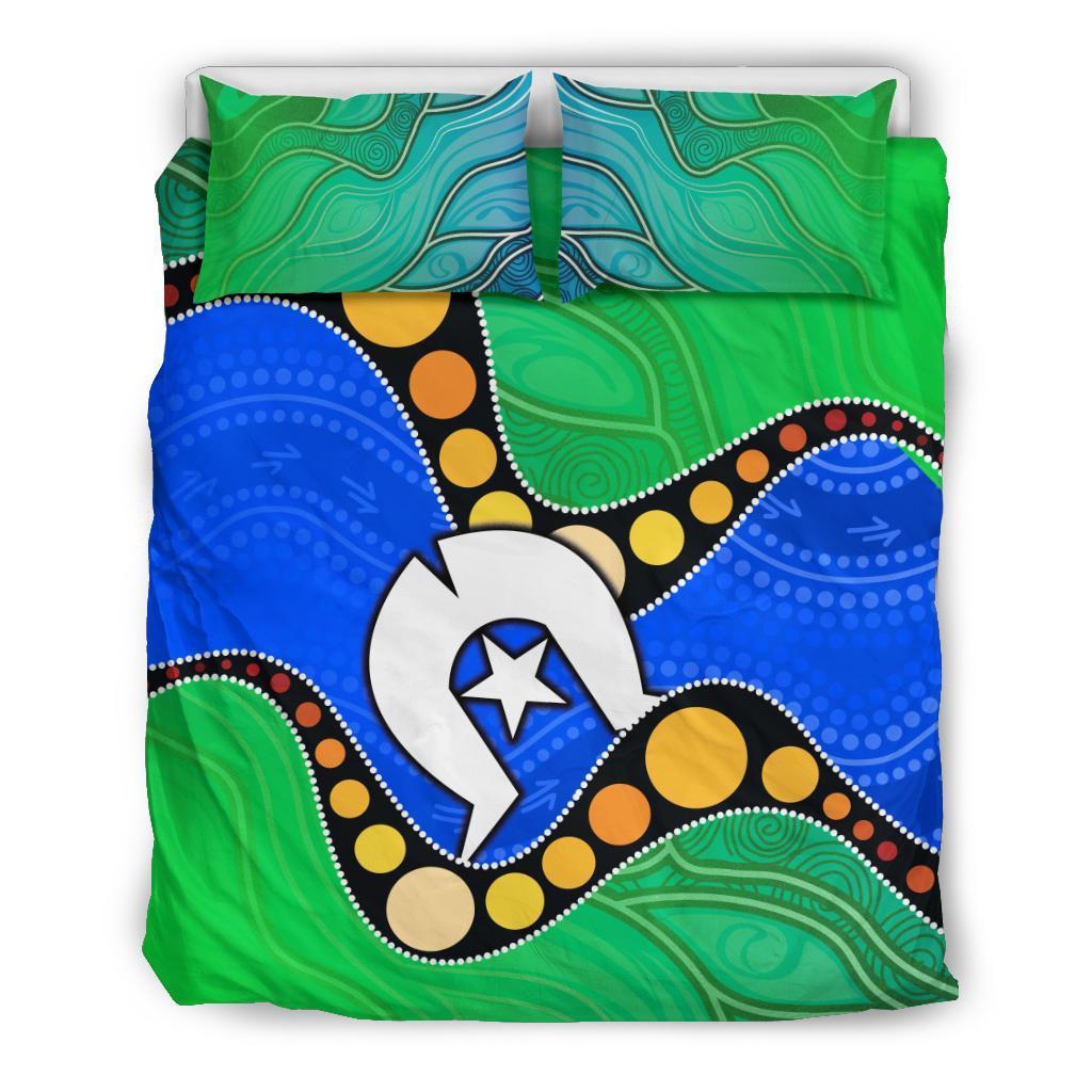 torres-strait-islands-bedding-set-flag-with-aboriginal-patterns