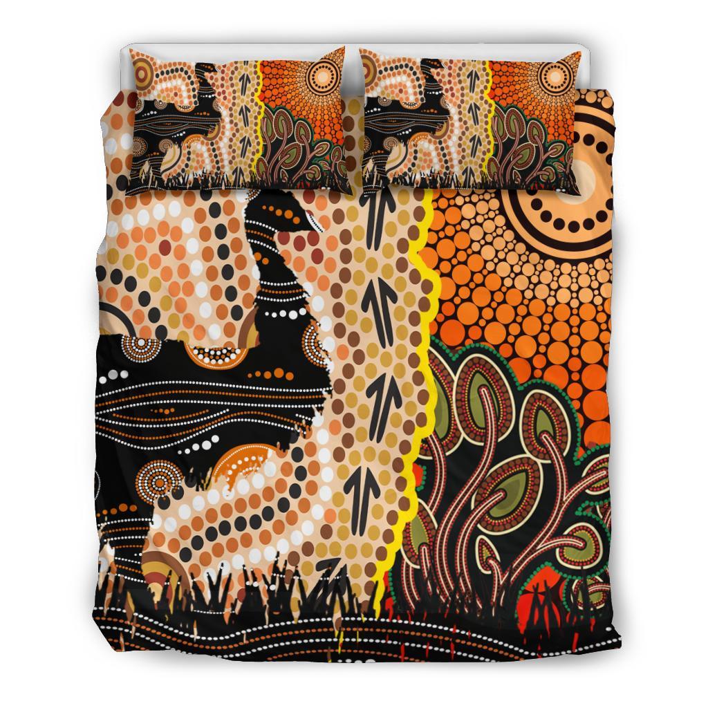 bedding-set-australian-aboriginal-sun-and-emu