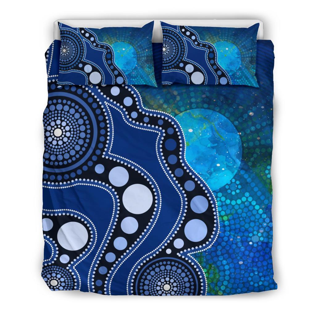 aboriginal-bedding-set-australia-indigenous-flag-circle-dot-painting-art-blue