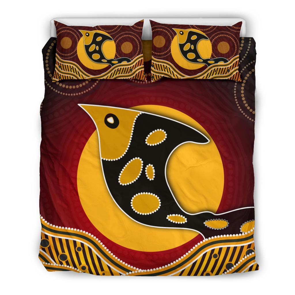 bedding-set-aboriginal-dot-patterns-fish