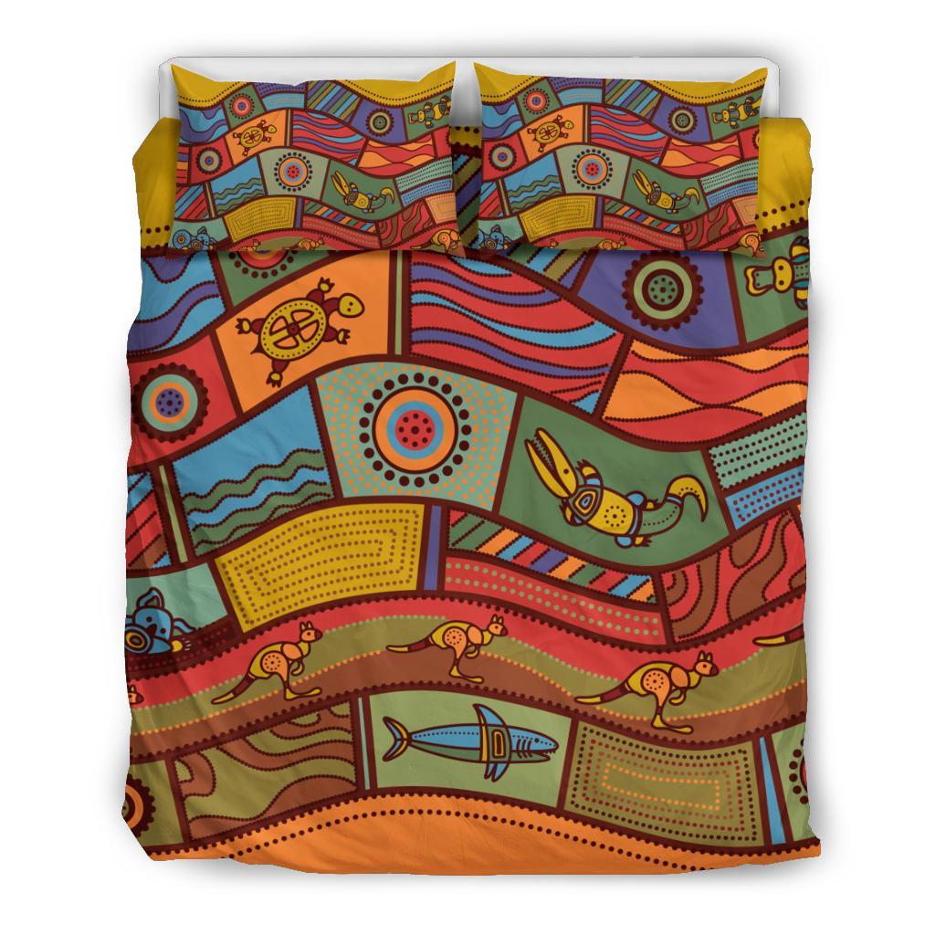 bedding-set-aboriginal-art-with-animals