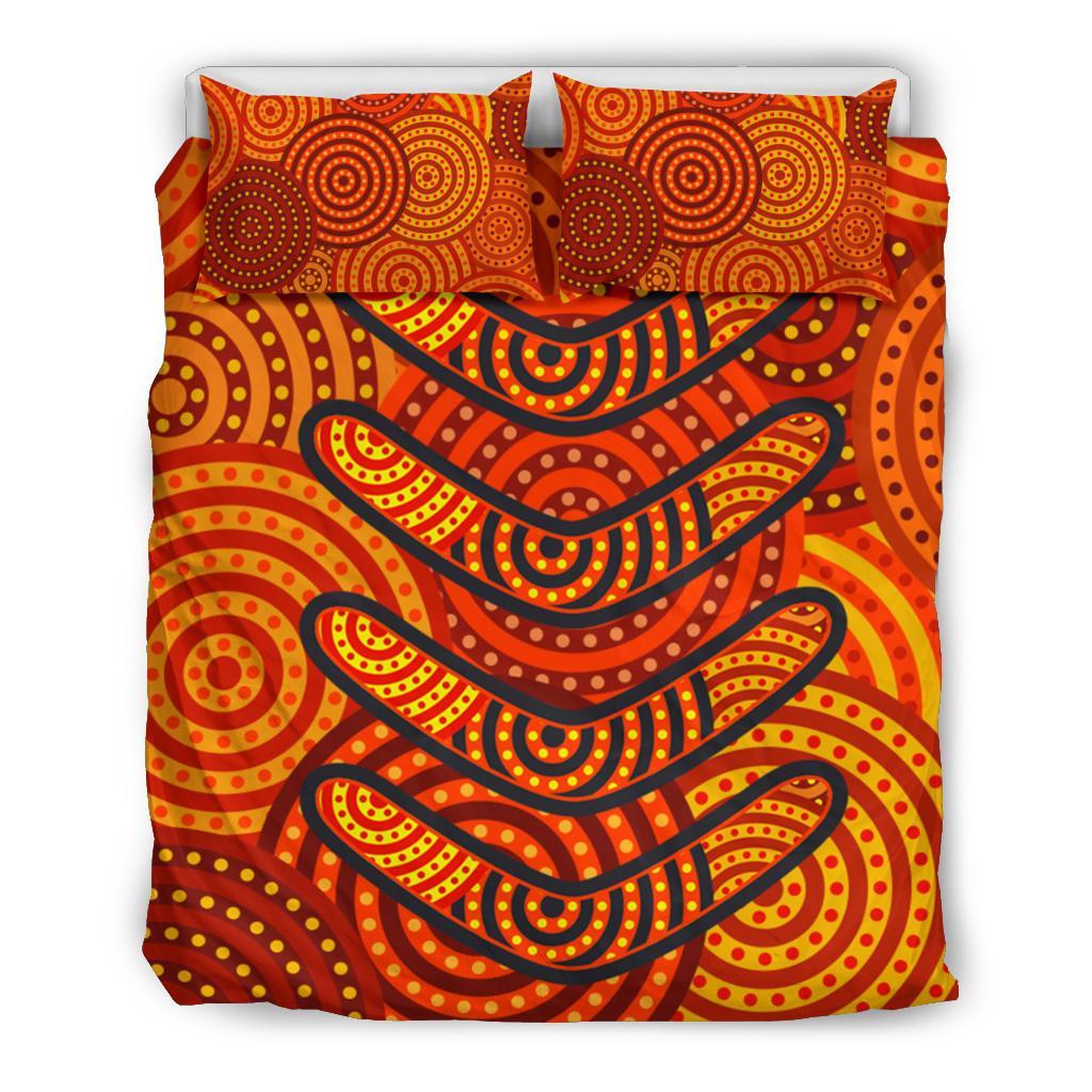 aboriginal-bedding-set-aboriginal-boomerangs-and-dot-circle