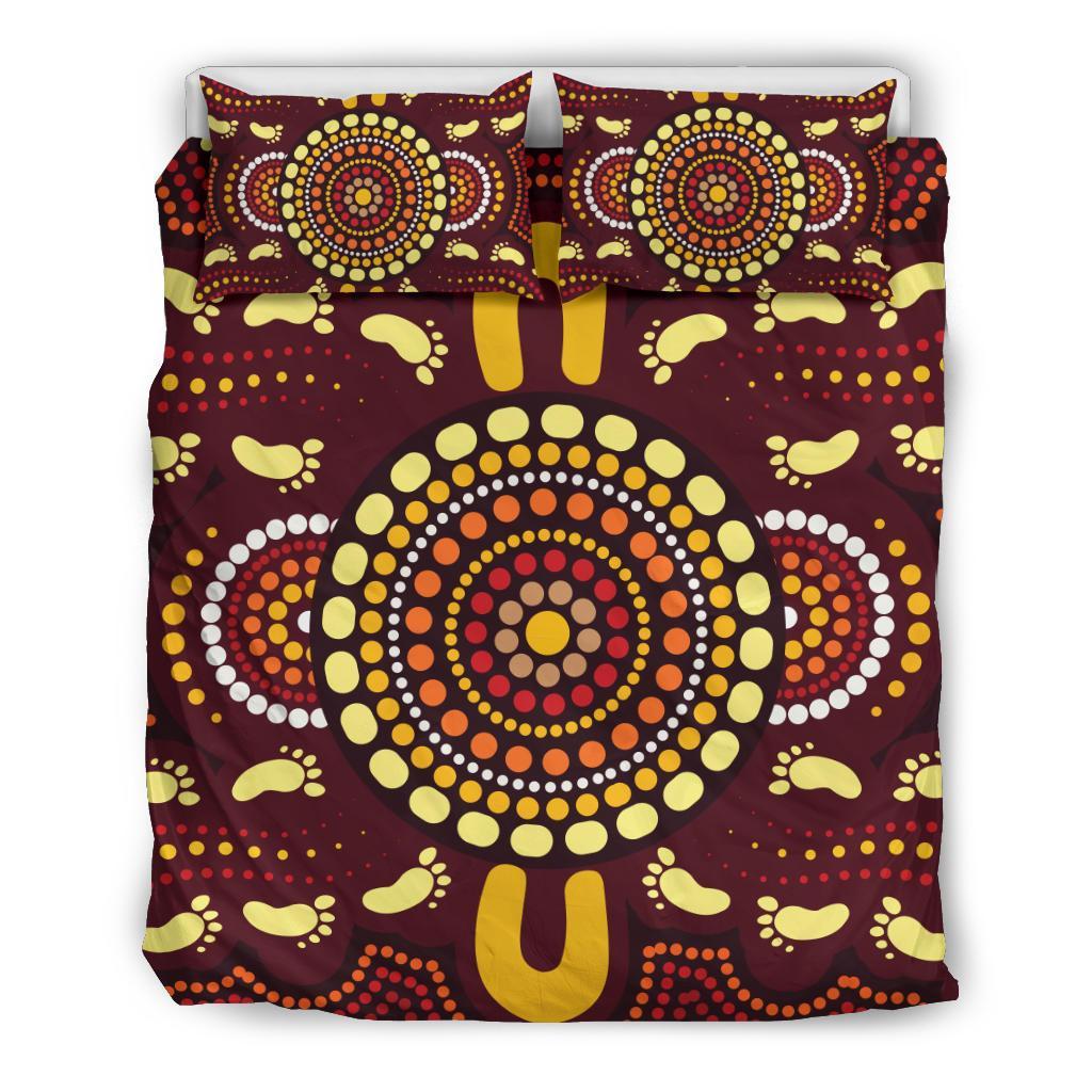 aboriginal-bedding-set-indigenous-circle-footprint