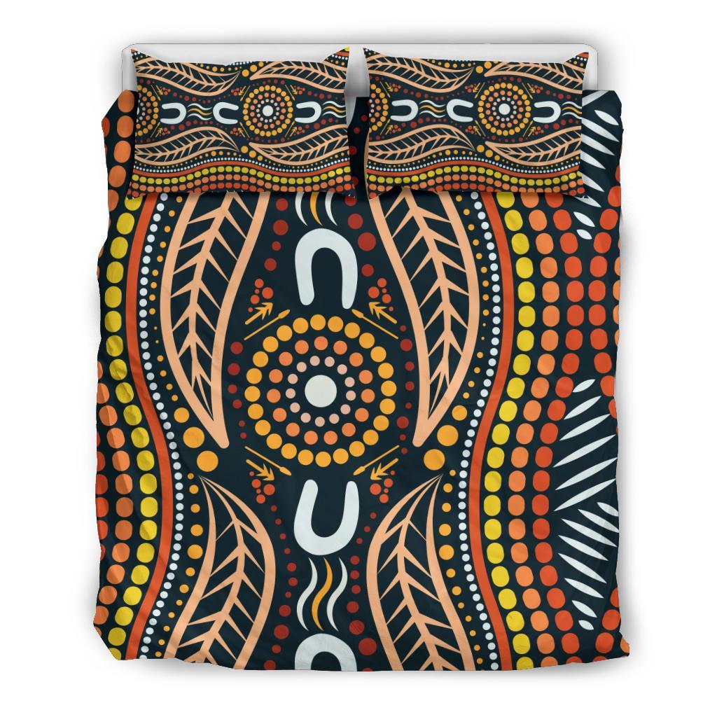 aboriginal-bedding-set-indigenous-dot-painting