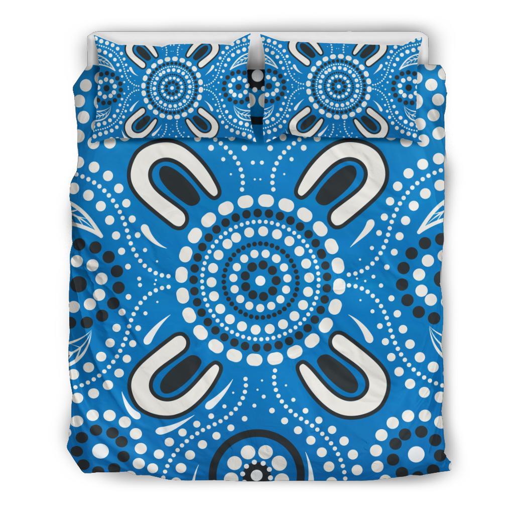 aboriginal-bedding-set-indigenous-circle-dot-painting-blue-color