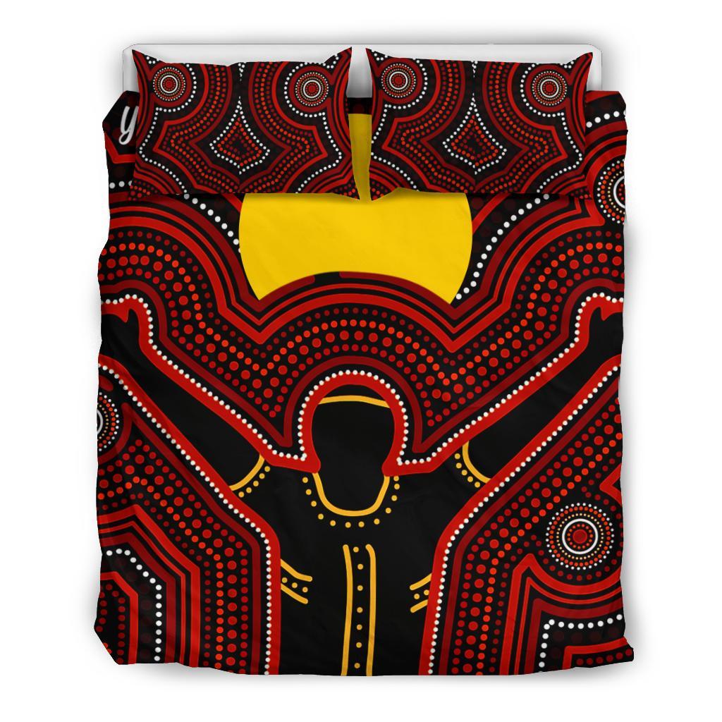 aboriginal-personalised-bedding-set-the-sun-always-shines