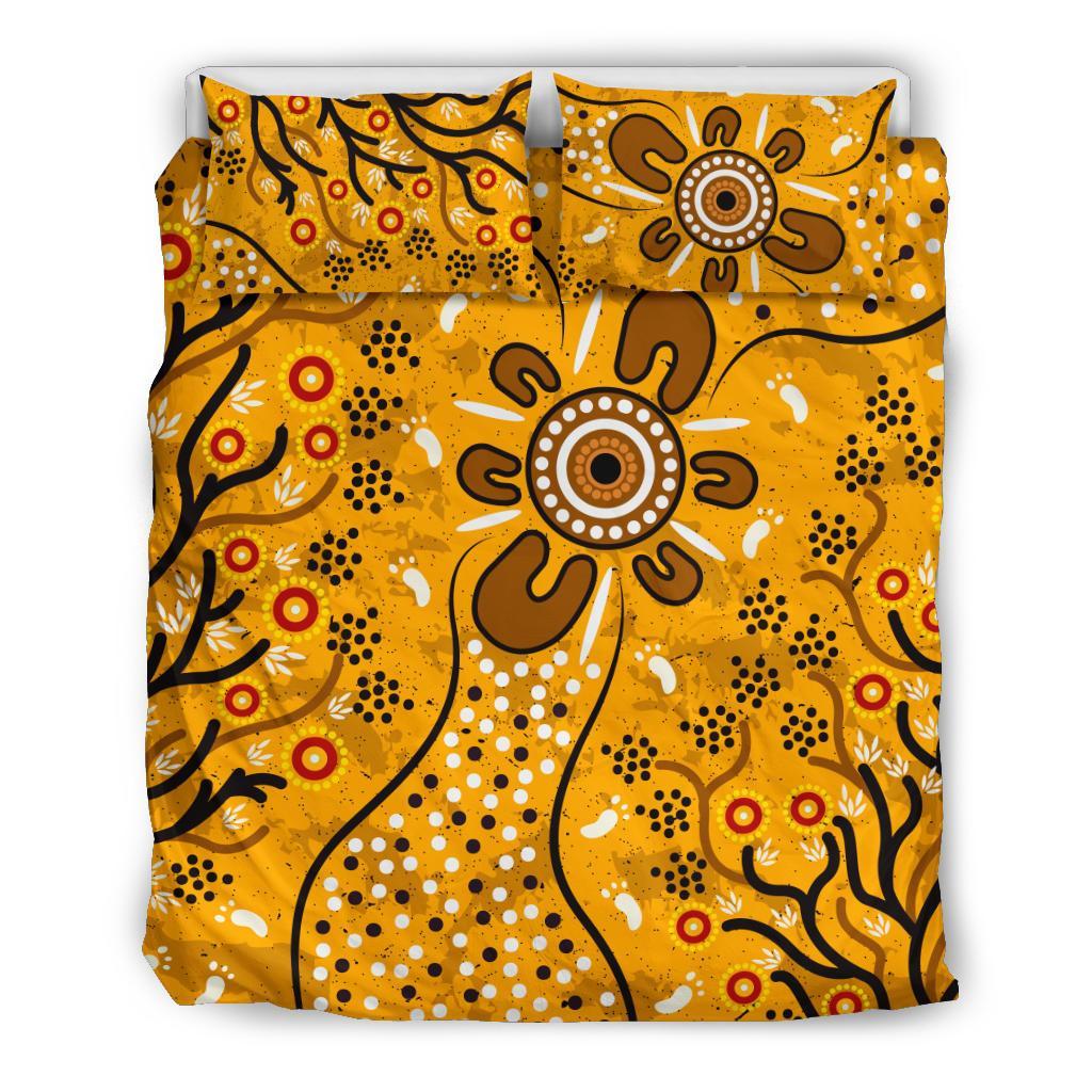 bedding-set-aboriginal-art-in-spring-style