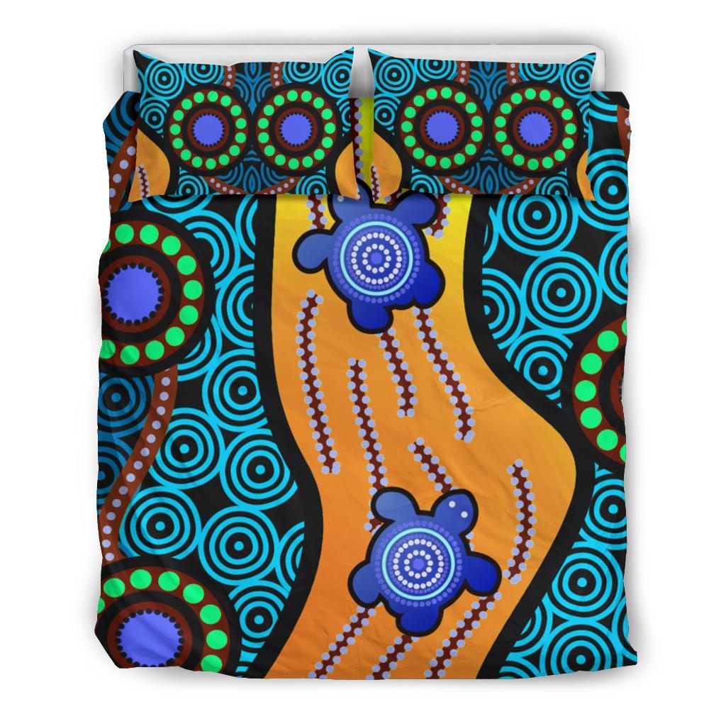 bedding-set-aboriginal-turtle