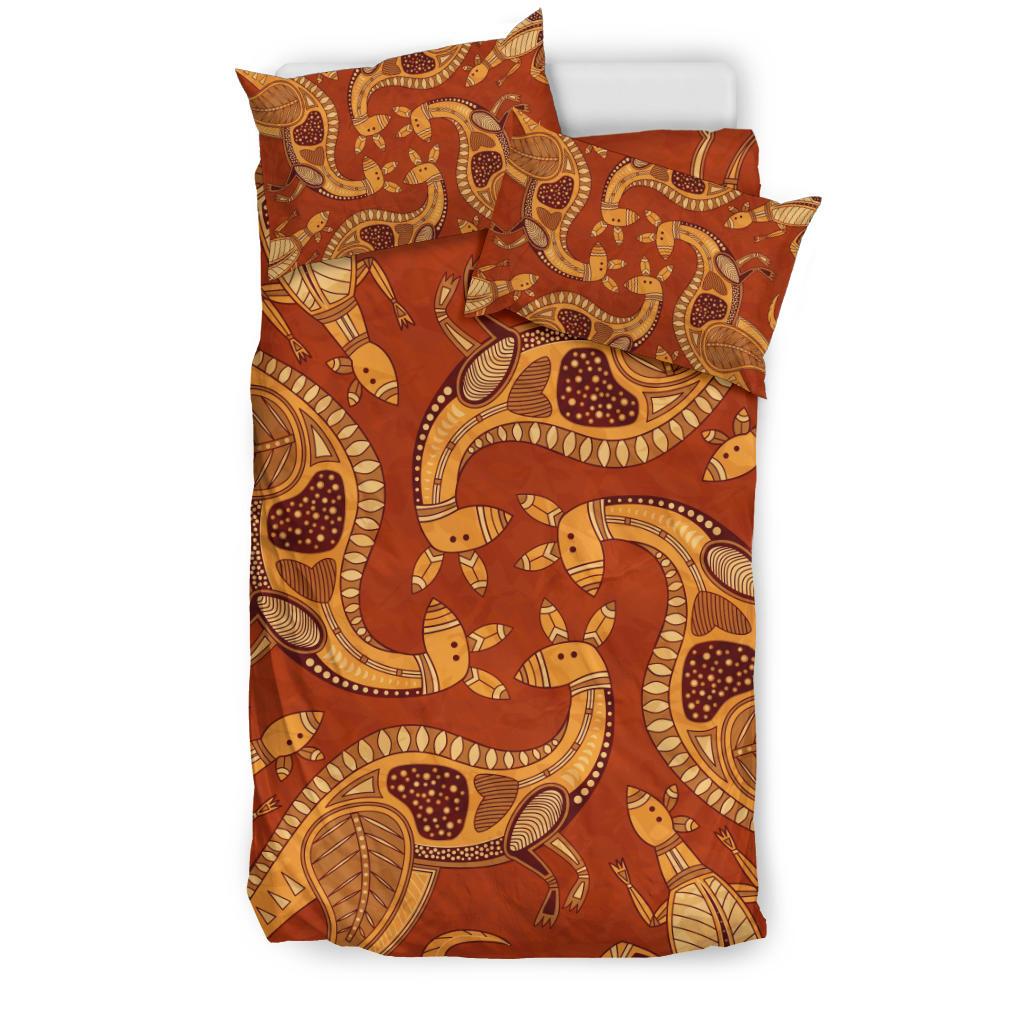 aboriginal-bedding-sets-kangaroo-patterns-animals-art