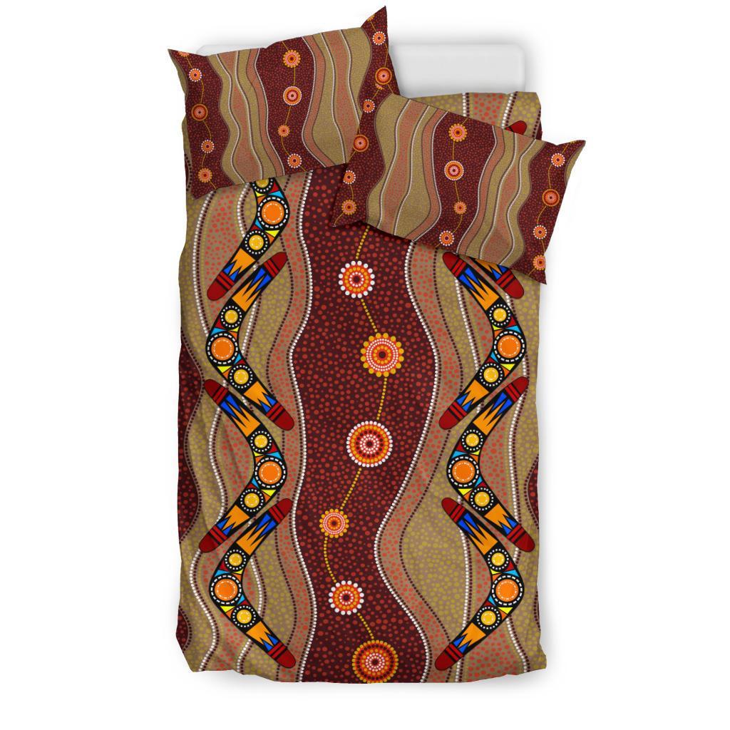 aboriginal-bedding-sets-boomerang-patterns-circle-art