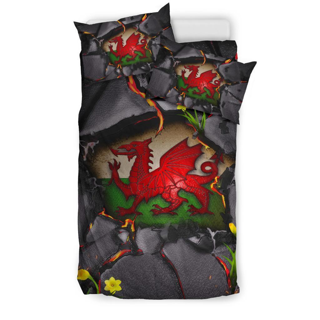 wales-bedding-set-welsh-dragon-daffodil-lava