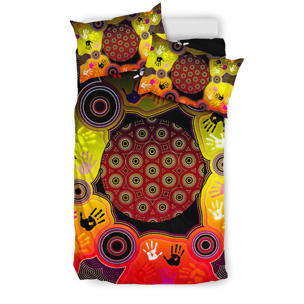 aboriginal-bedding-set-indigenous-circle-dot-painting-hand-art