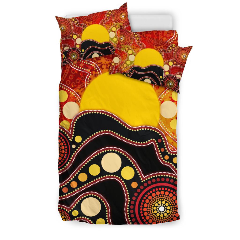 aboriginal-bedding-set-aboriginal-lives-matter-flag-dot-painting-art