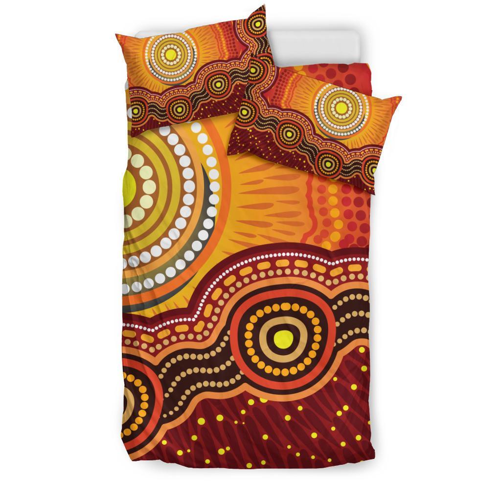 aboriginal-bedding-set-sunrise-aboriginal-art