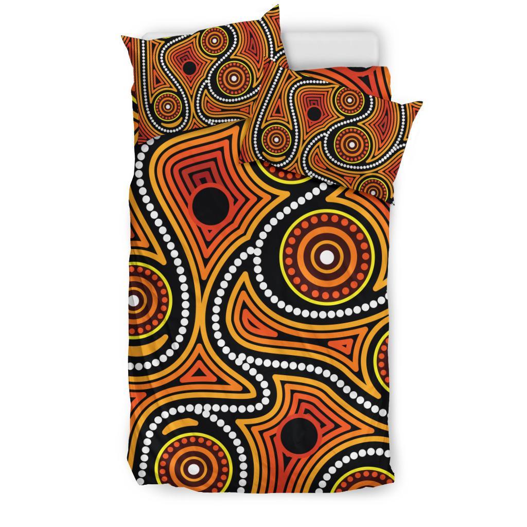 aboriginal-bedding-set-indigenous-circle-dot-painting-ver01