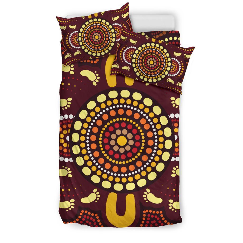 aboriginal-bedding-set-indigenous-circle-footprint