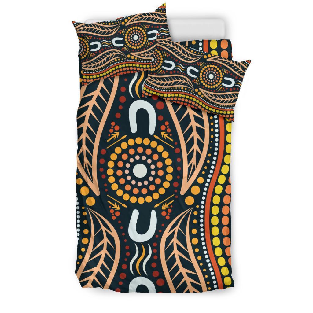 aboriginal-bedding-set-indigenous-dot-painting