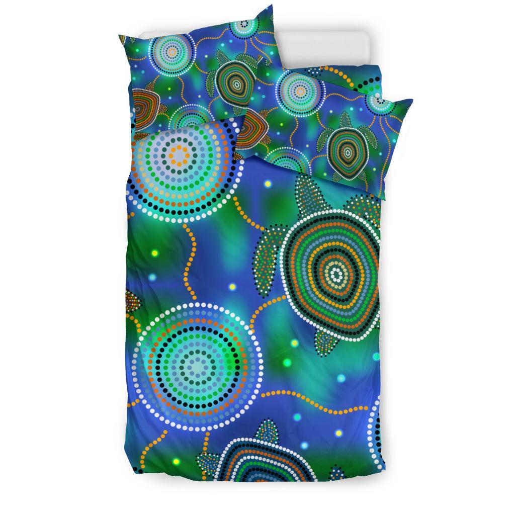 aboriginal-bedding-set-indigenous-turtle-dreaming