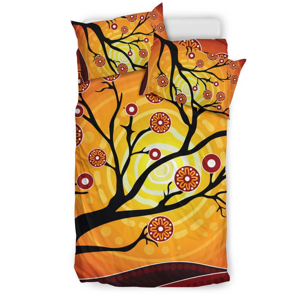 aboriginal-bedding-set-tree-in-spring-season