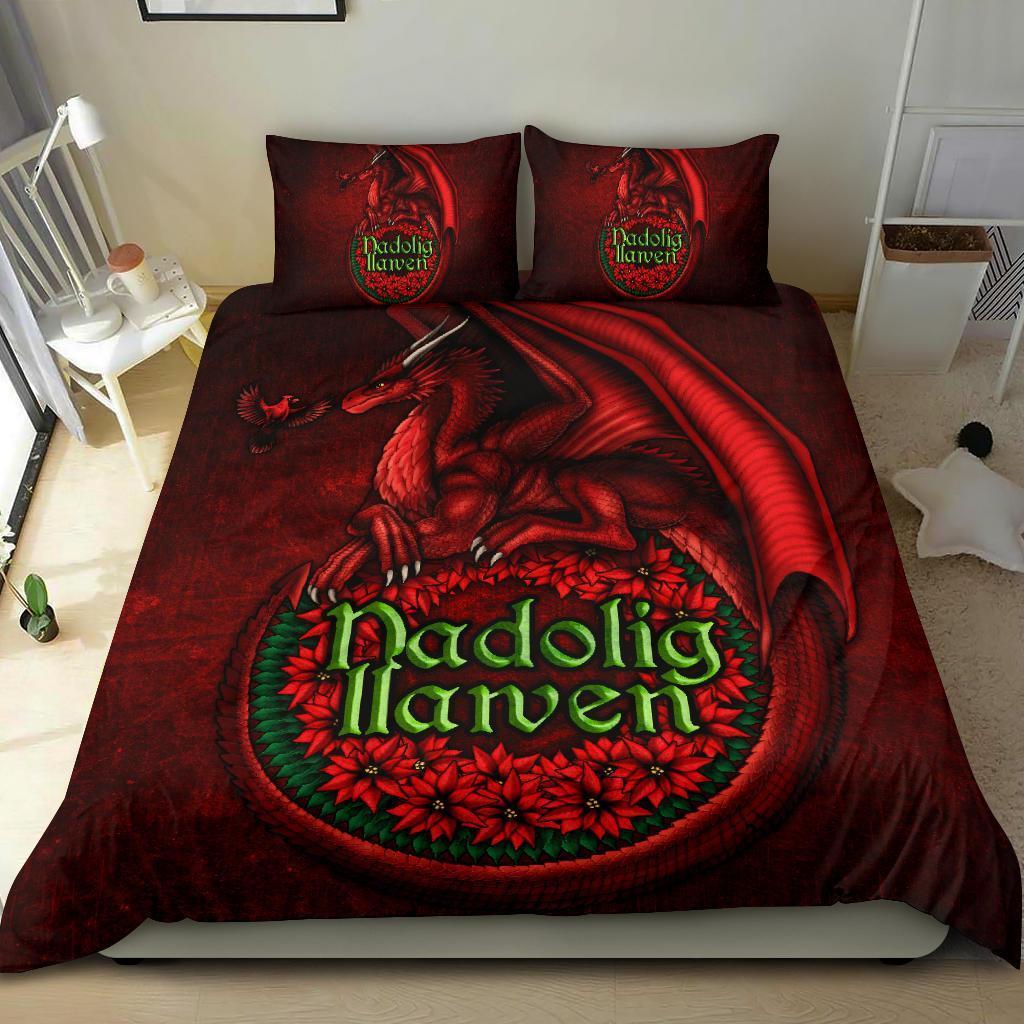 wales-bedding-set-christmas-dragon