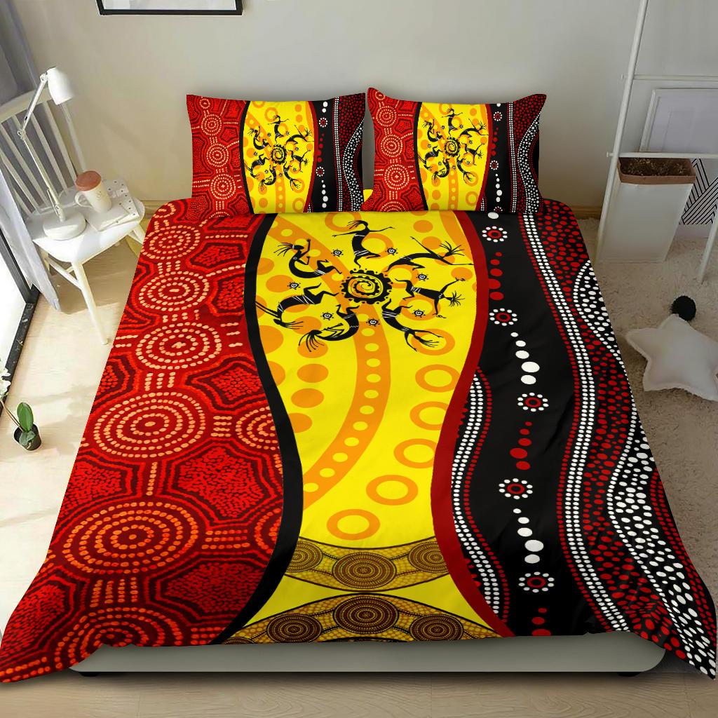 aboriginal-bedding-sets-dreamtime-koori-dot-acrylic-paint