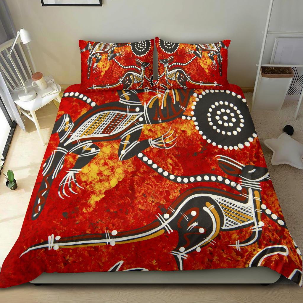 bedding-sets-aboriginal-crocodile-and-kangaroo