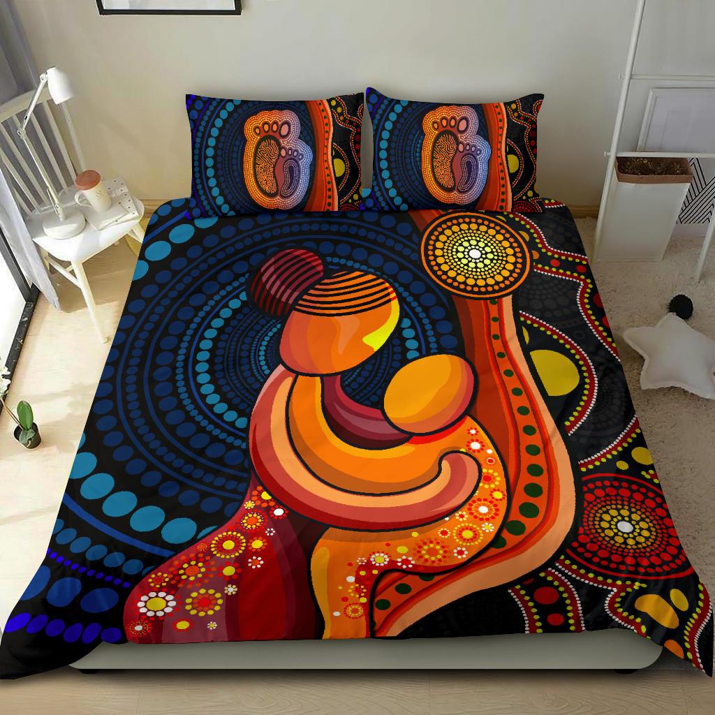 bedding-set-aboriginal-mother-and-son