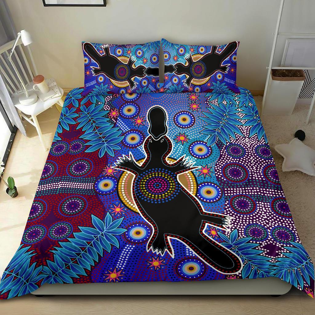 aboriginal-bedding-set-indigenous-platypus