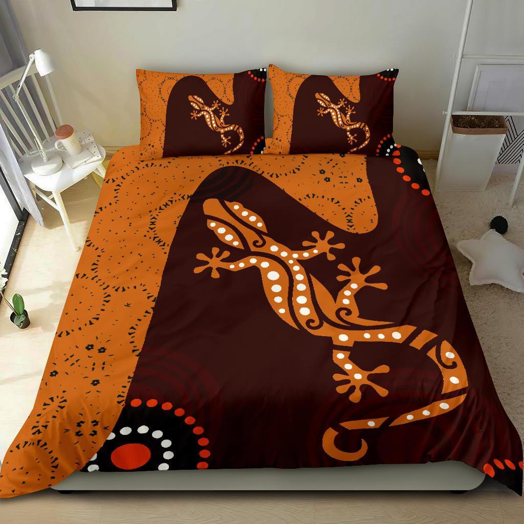 aboriginal-bedding-set-lizard-in-aboriginal-dreaming