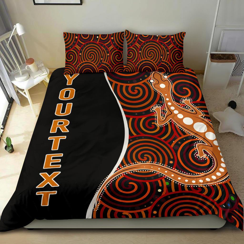 aboriginal-personalised-bedding-set-indigenous-lizard-dreaming