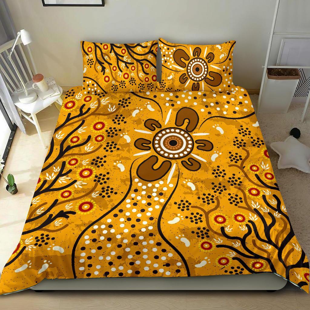 bedding-set-aboriginal-art-in-spring-style