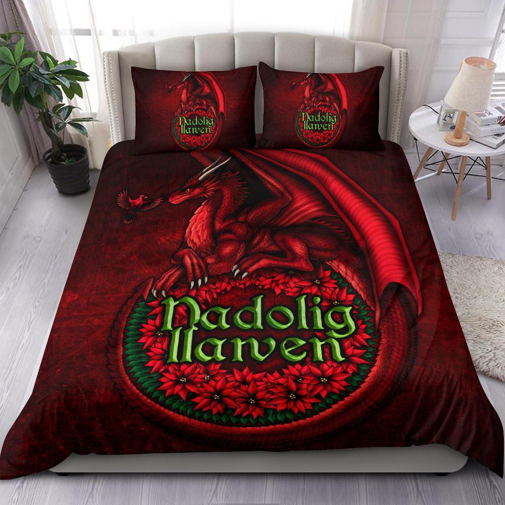 wales-bedding-set-christmas-dragon