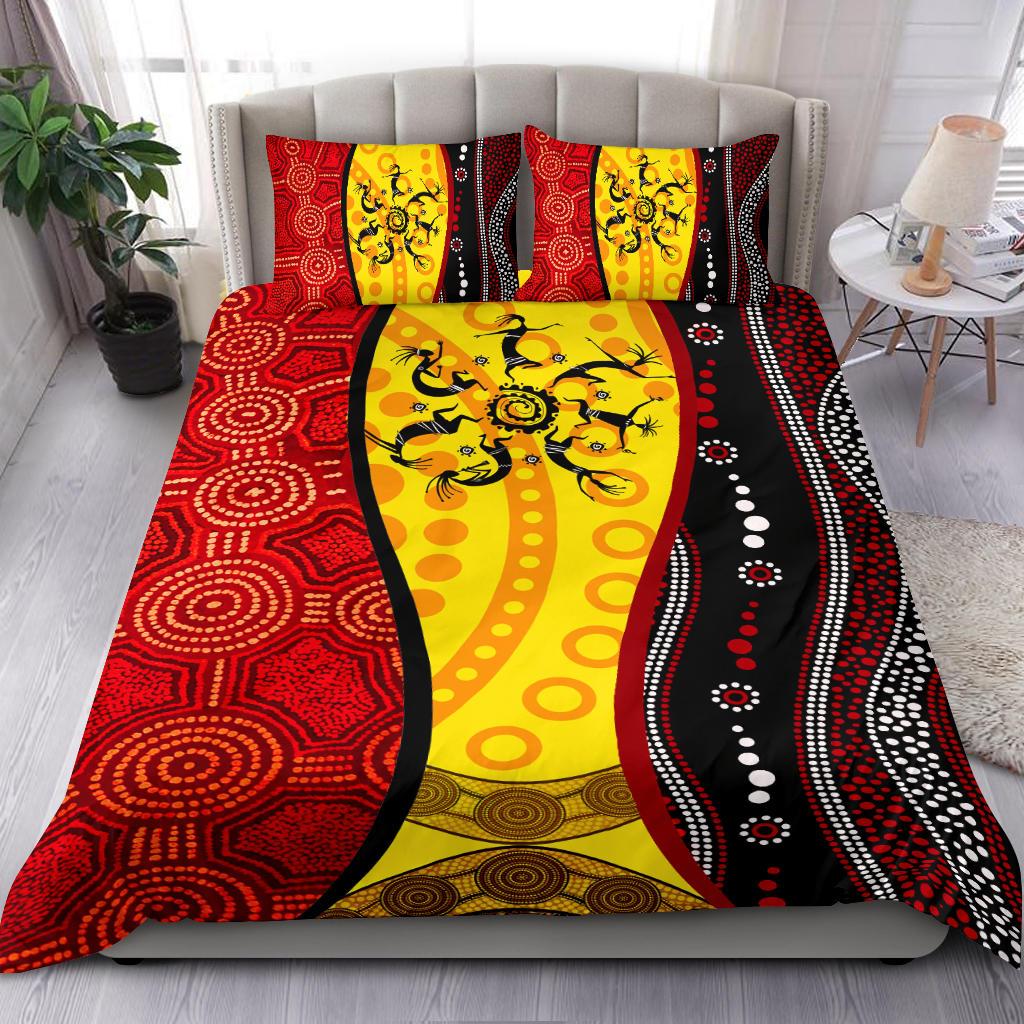 aboriginal-bedding-sets-dreamtime-koori-dot-acrylic-paint