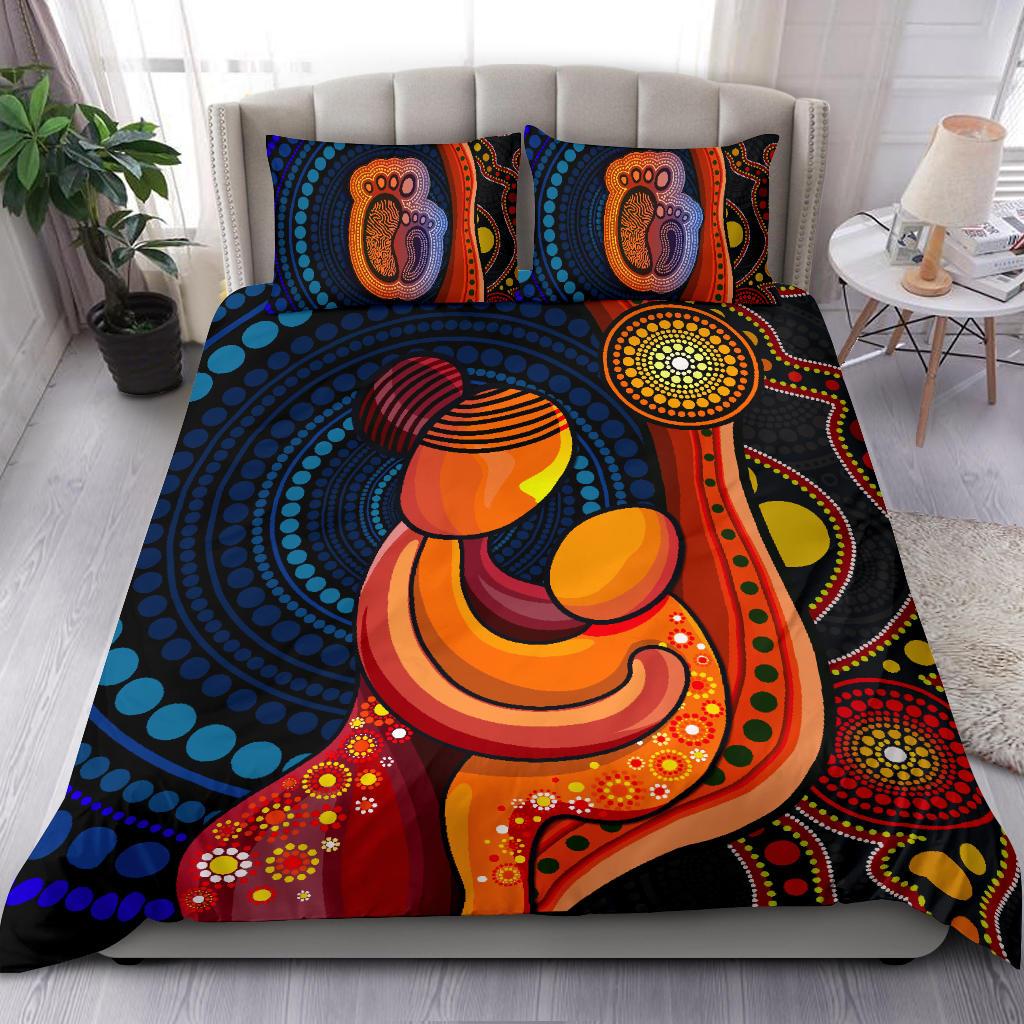 bedding-set-aboriginal-mother-and-son