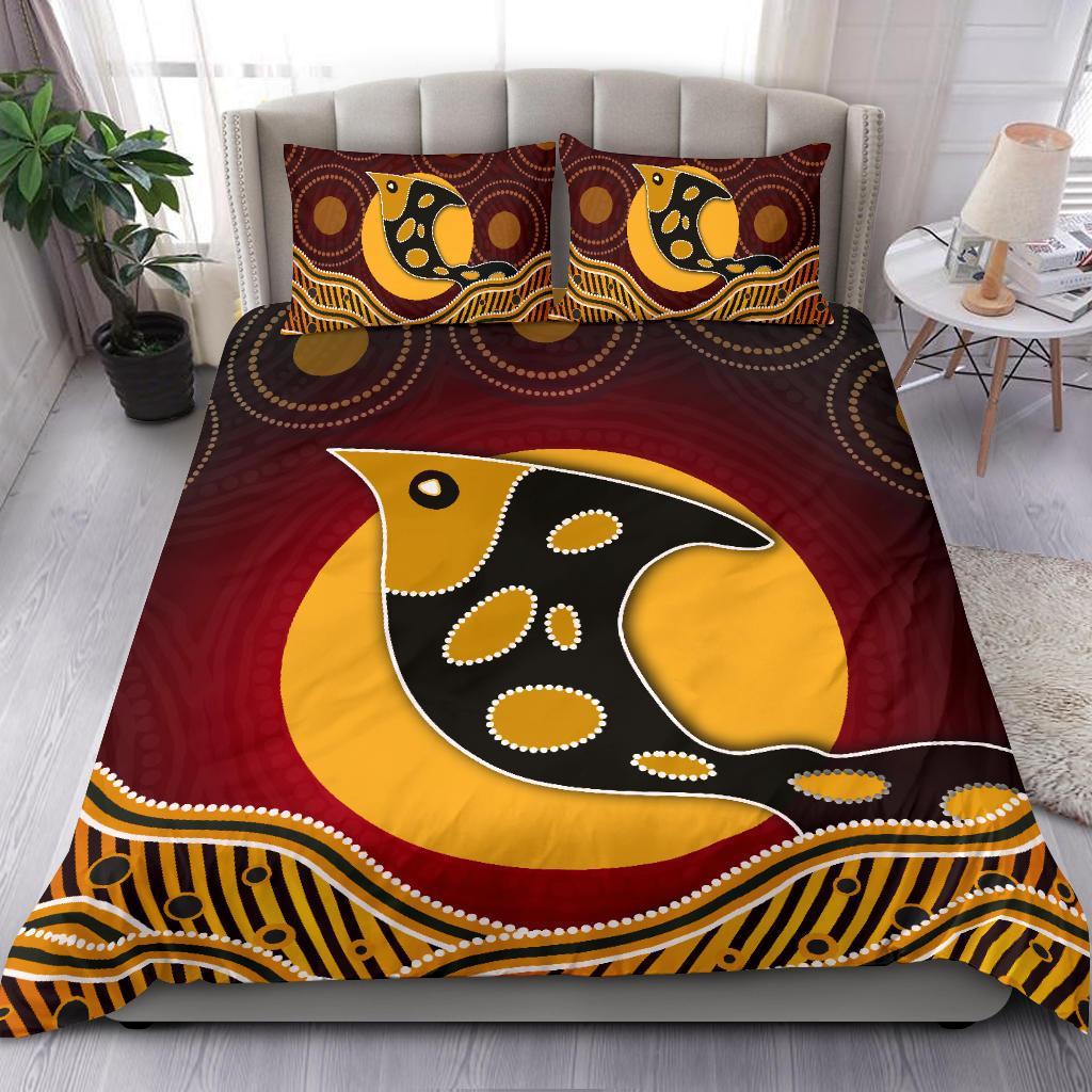 bedding-set-aboriginal-dot-patterns-fish