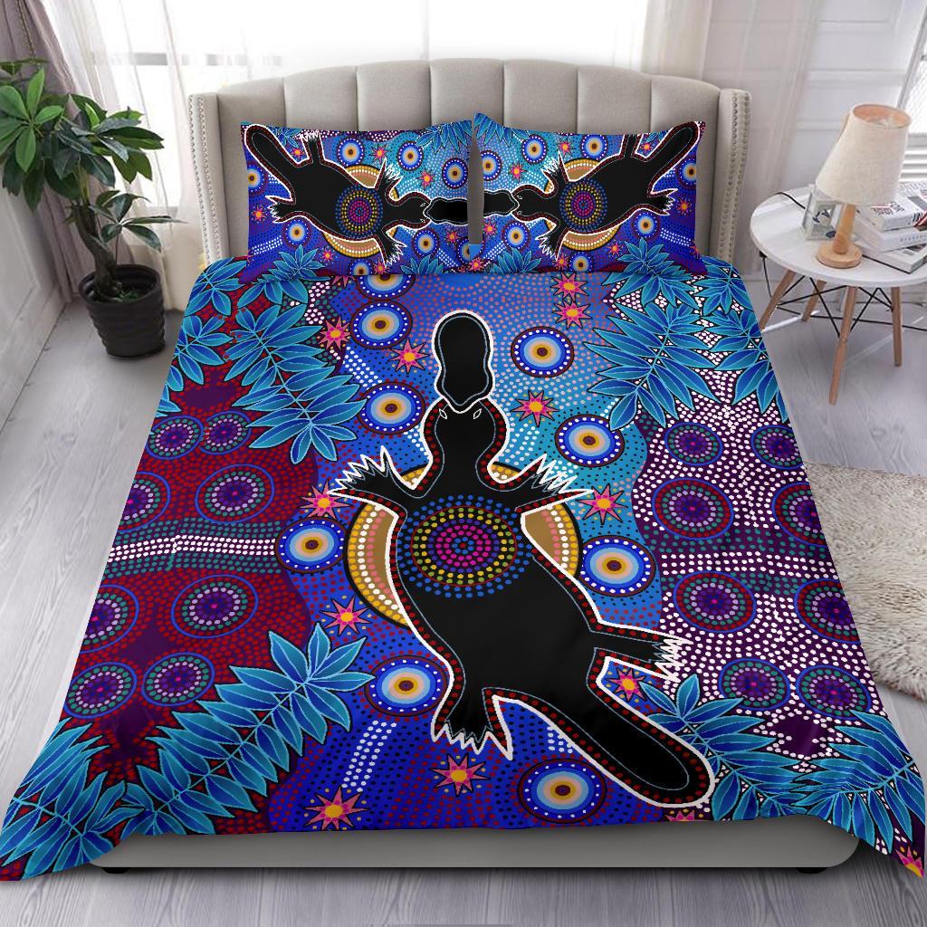 aboriginal-bedding-set-indigenous-platypus