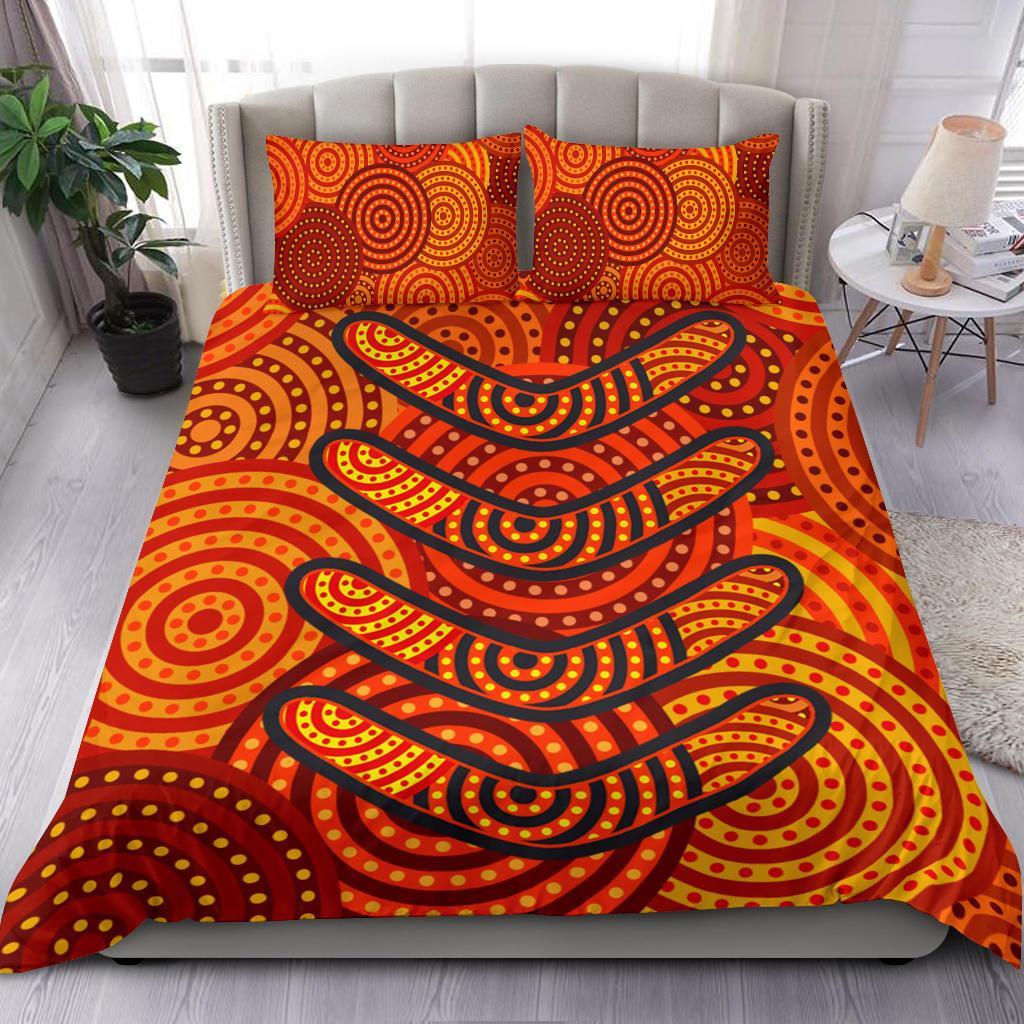 aboriginal-bedding-set-aboriginal-boomerangs-and-dot-circle