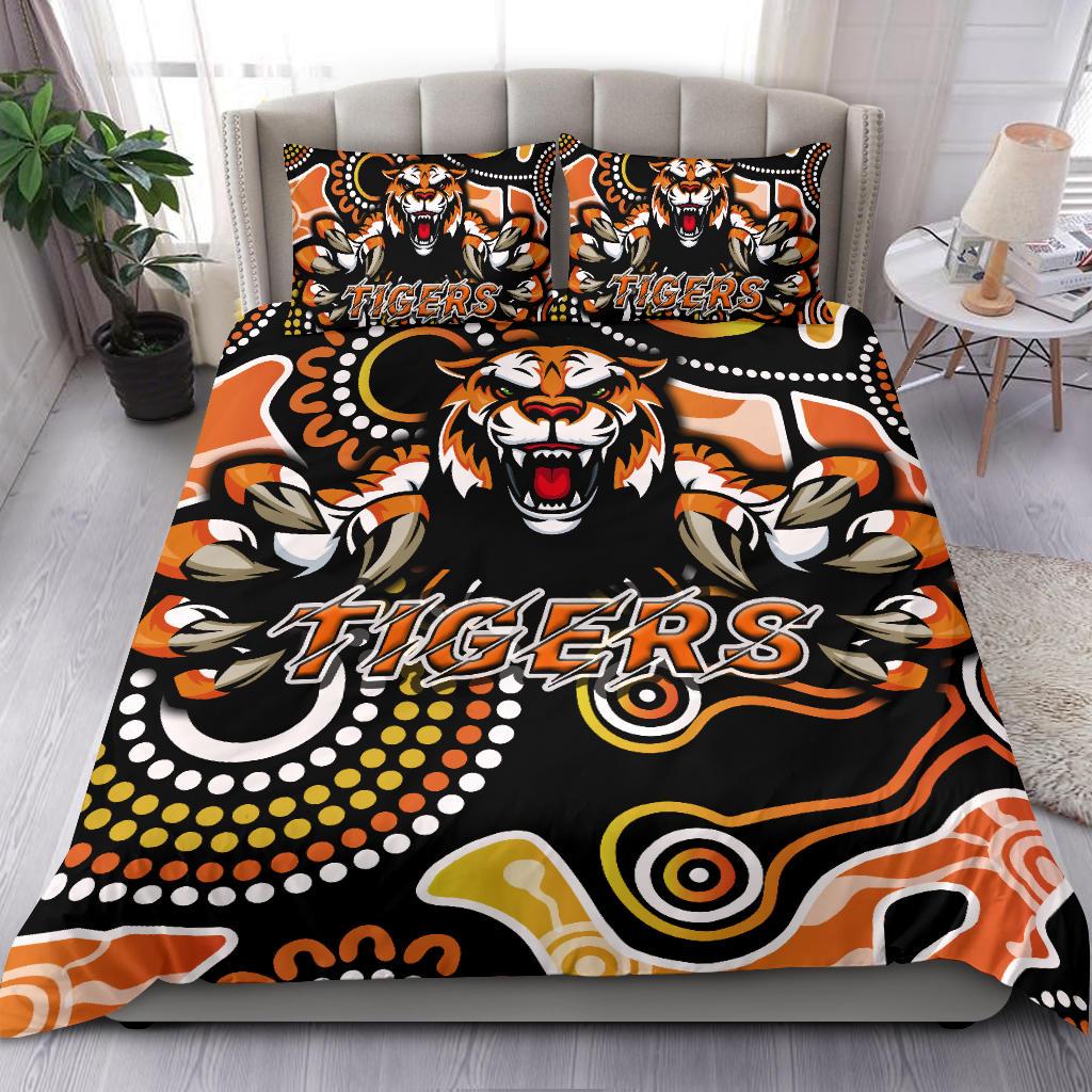 wests-bedding-set-rugby-tigers-indigenous