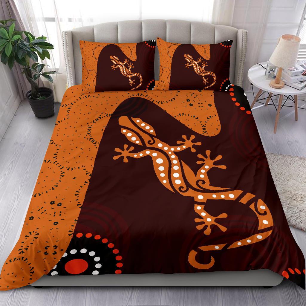 aboriginal-bedding-set-lizard-in-aboriginal-dreaming