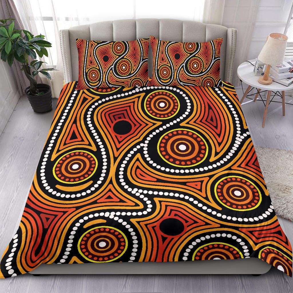 aboriginal-bedding-set-indigenous-circle-dot-painting-ver01