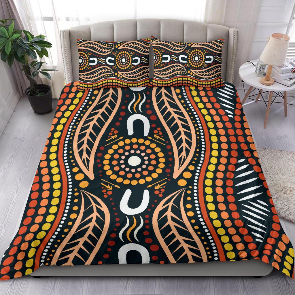 aboriginal-bedding-set-indigenous-dot-painting