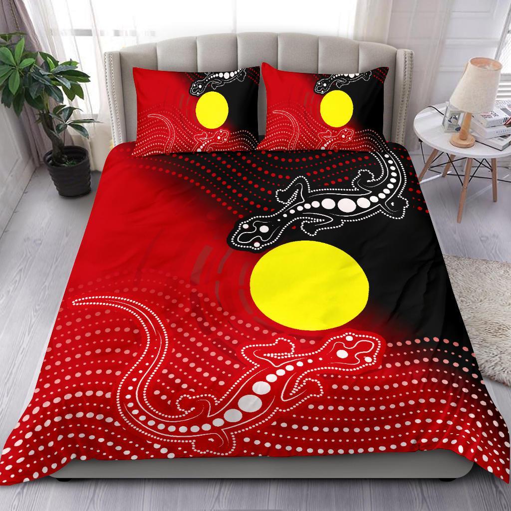 aboriginal-bedding-set-two-indigenous-lizard