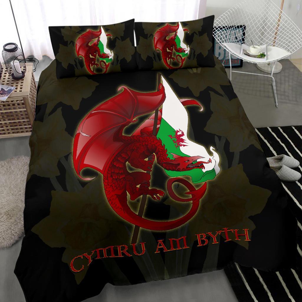 welsh-bedding-set-welsh-myth-dragon-red-and-wales-flag-daffodil