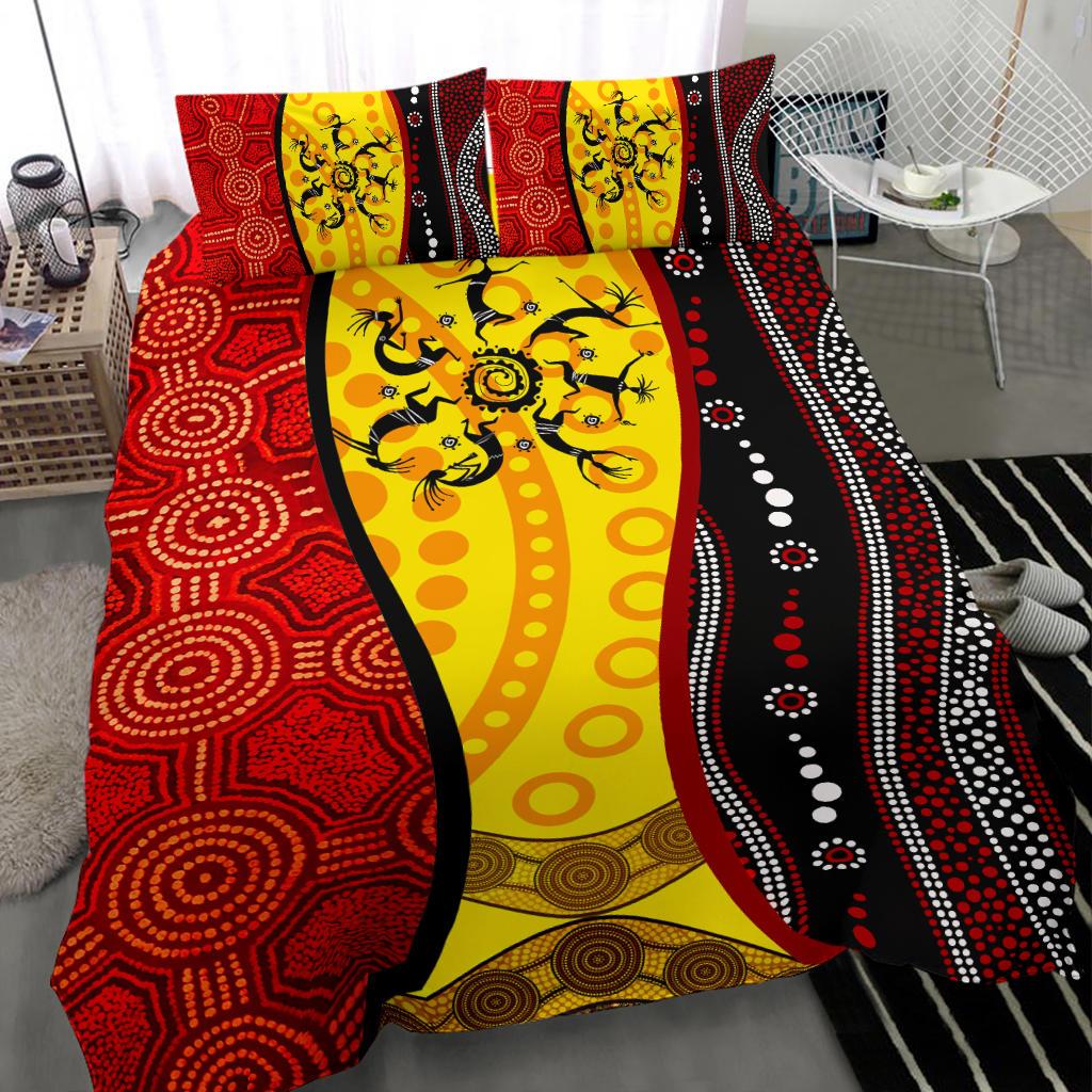 aboriginal-bedding-sets-dreamtime-koori-dot-acrylic-paint