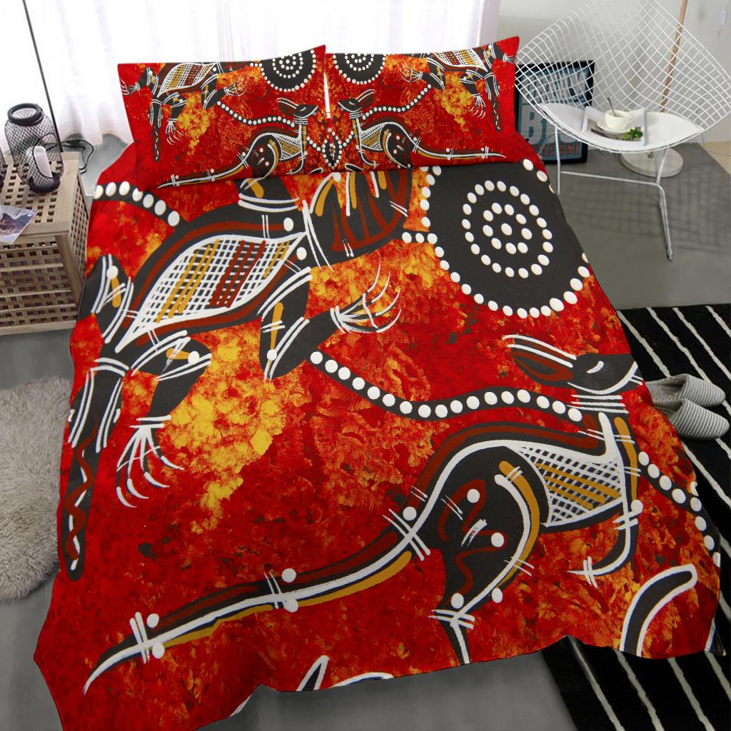 bedding-sets-aboriginal-crocodile-and-kangaroo