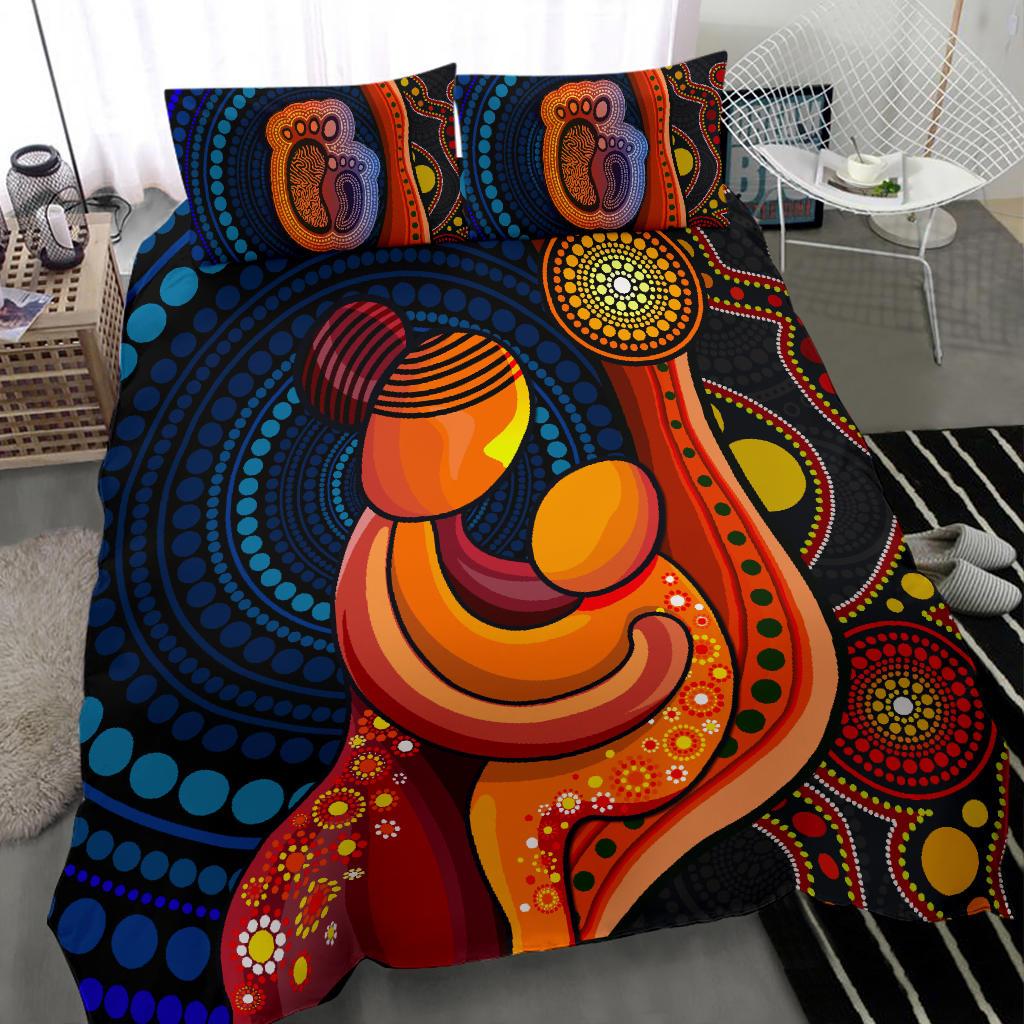 bedding-set-aboriginal-mother-and-son